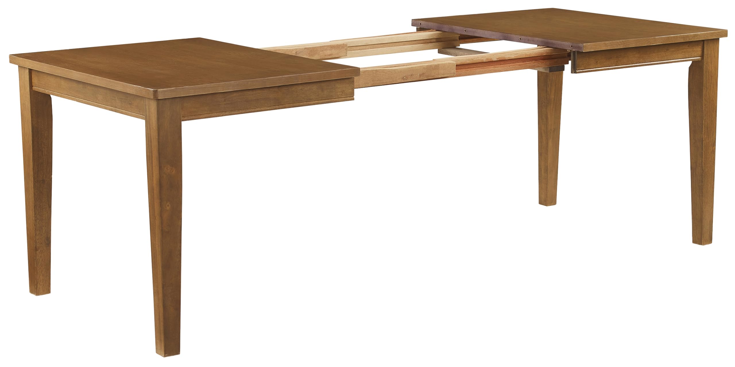 Crosley Furniture Alessia Traditional Wood Dining Room Table with Leaf Extension, Kitchen Tables, Brown - Image 10