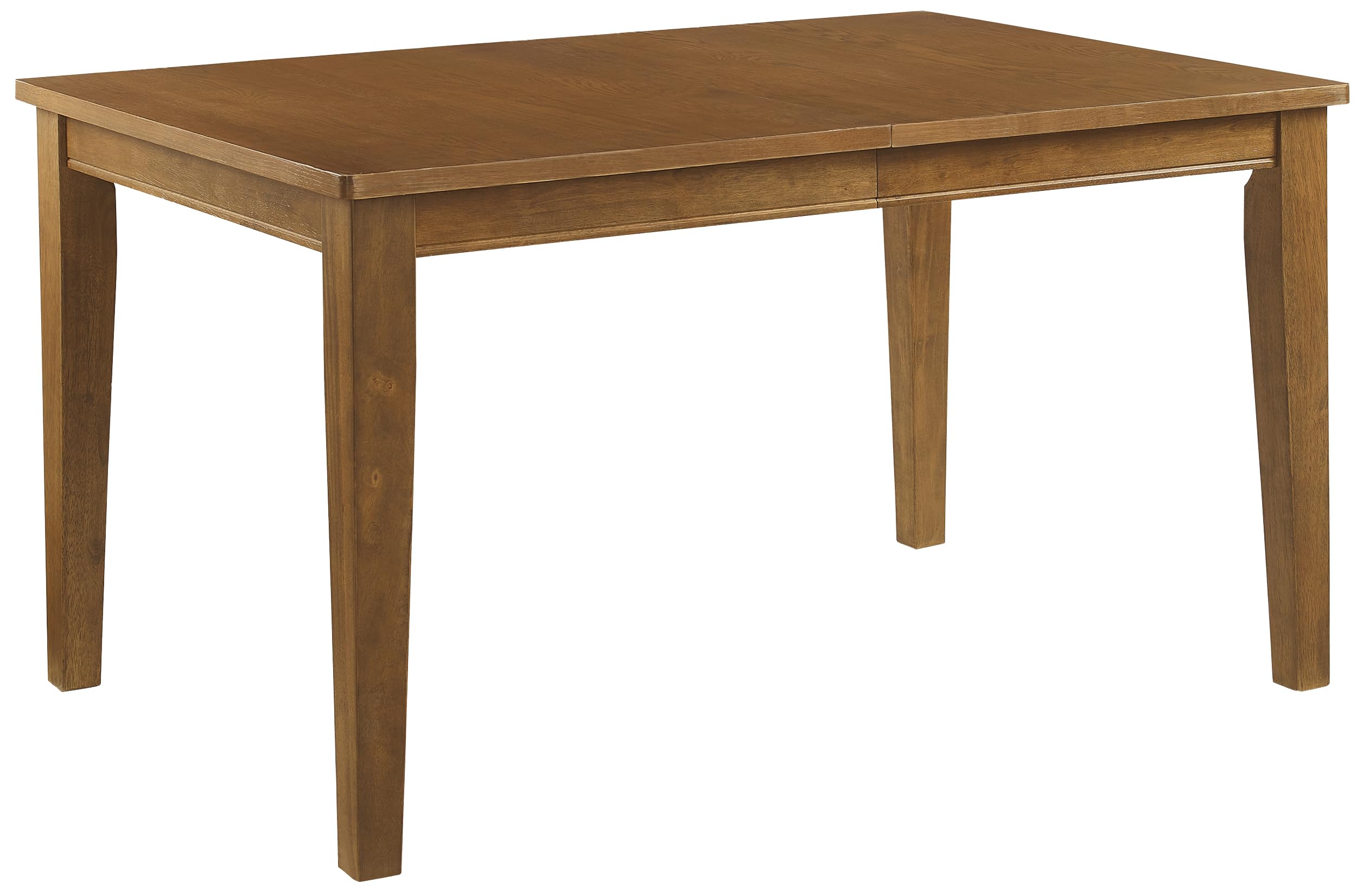 Crosley Furniture Alessia Traditional Wood Dining Room Table with Leaf Extension, Kitchen Tables, Brown - Image 8