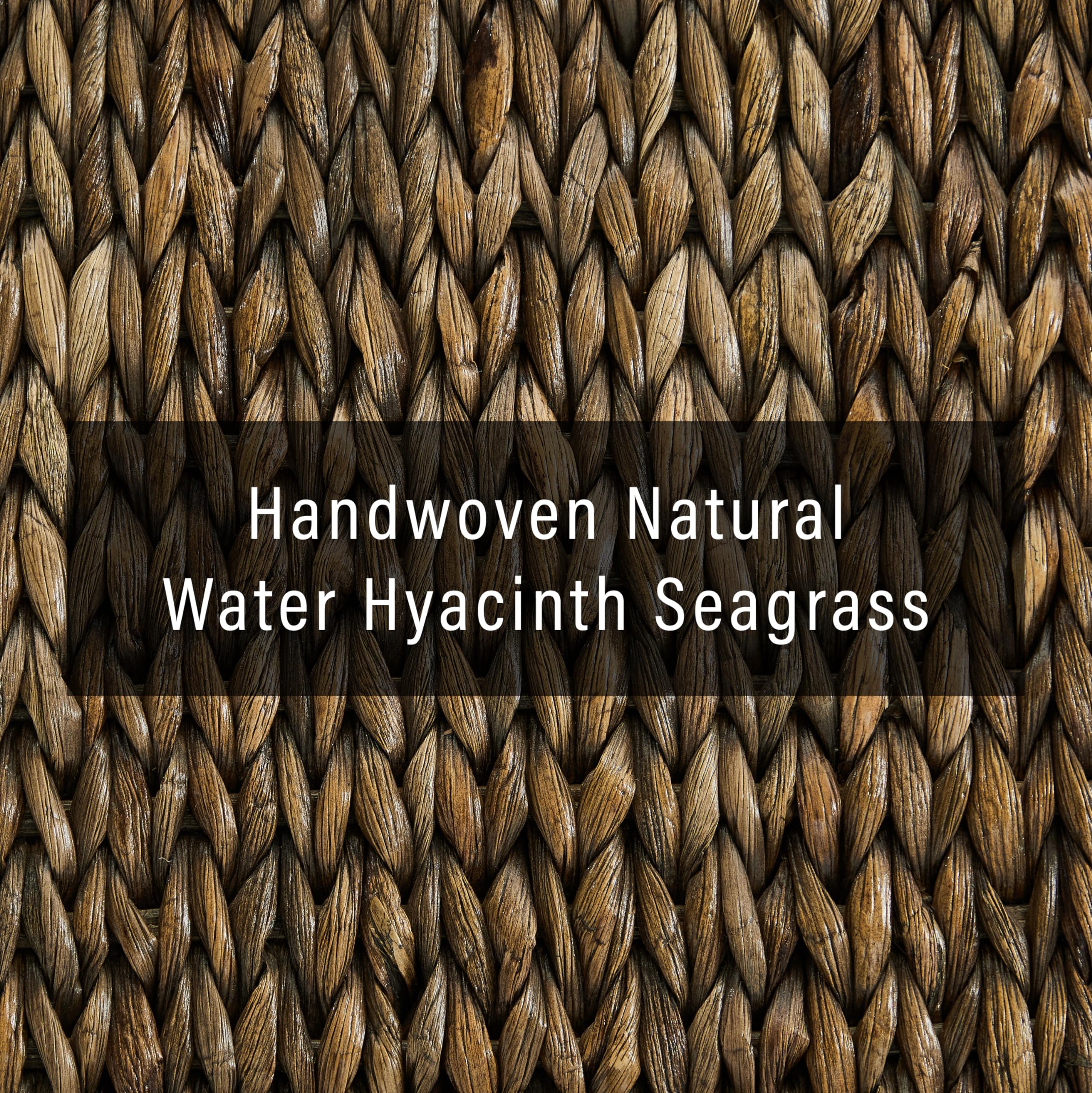 Crosley Furniture Edgewater Boho Natural Fiber Handwoven Rattan Headboard for King Size Bed, Seagrass, King - Image 5