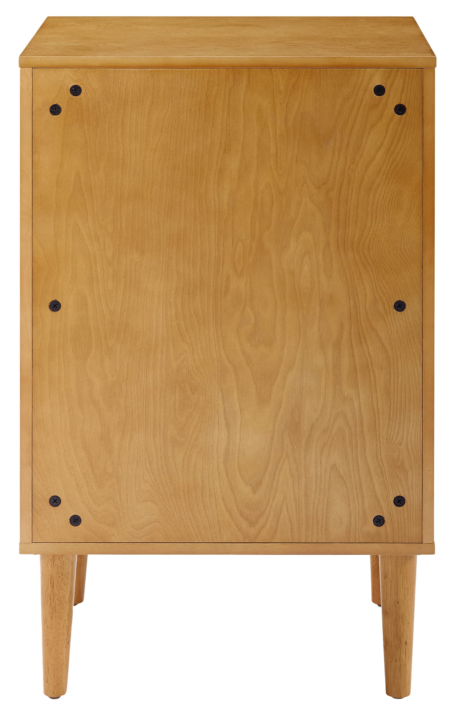 Crosley Furniture Everett Record Player Stand with Storage for Vinyl Records, Acorn - Image 6