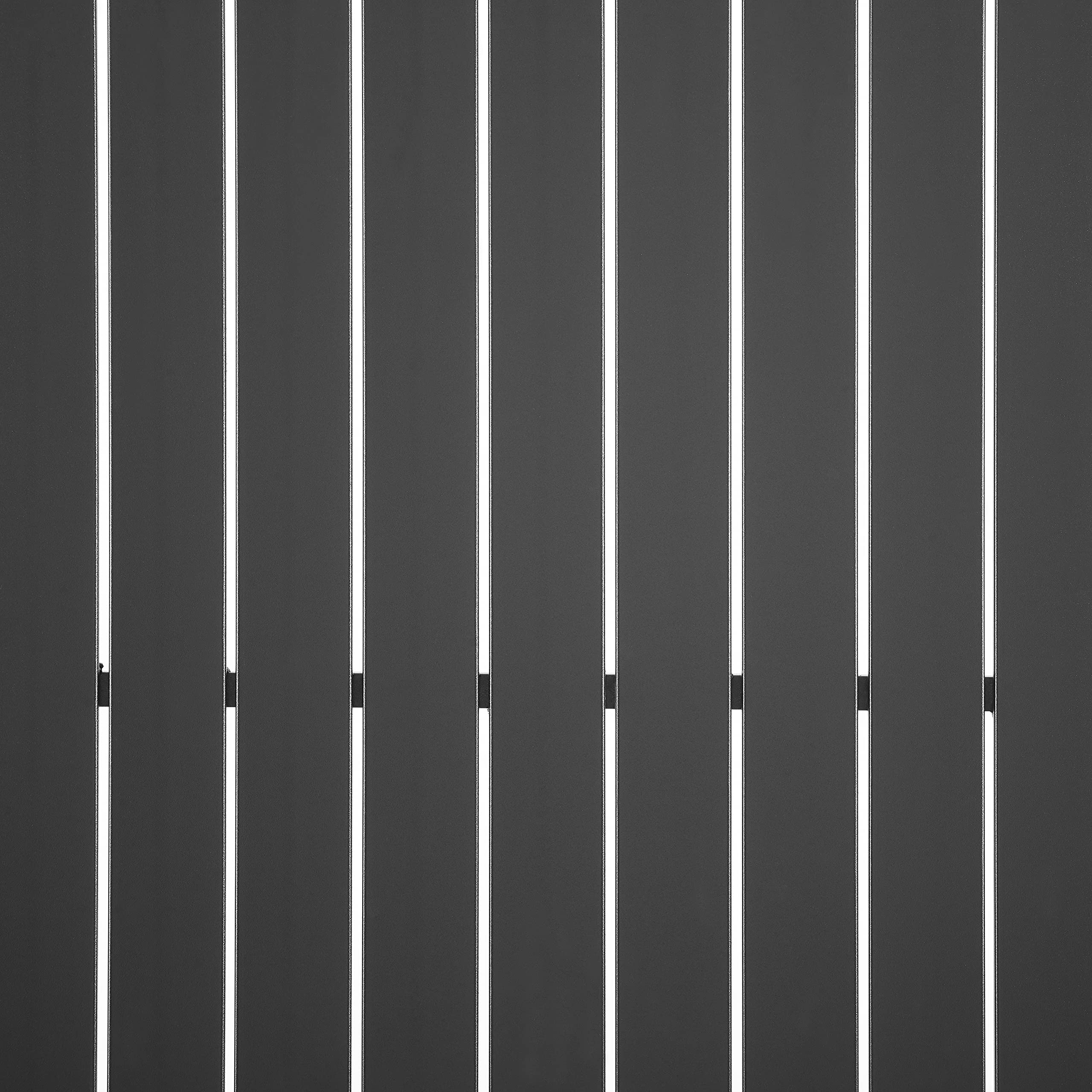 Crosley Furniture Hansen 6-Person Rectangular Outdoor Dining Table with Umbrella Hole for Outside Patio, Matte Black - Image 8