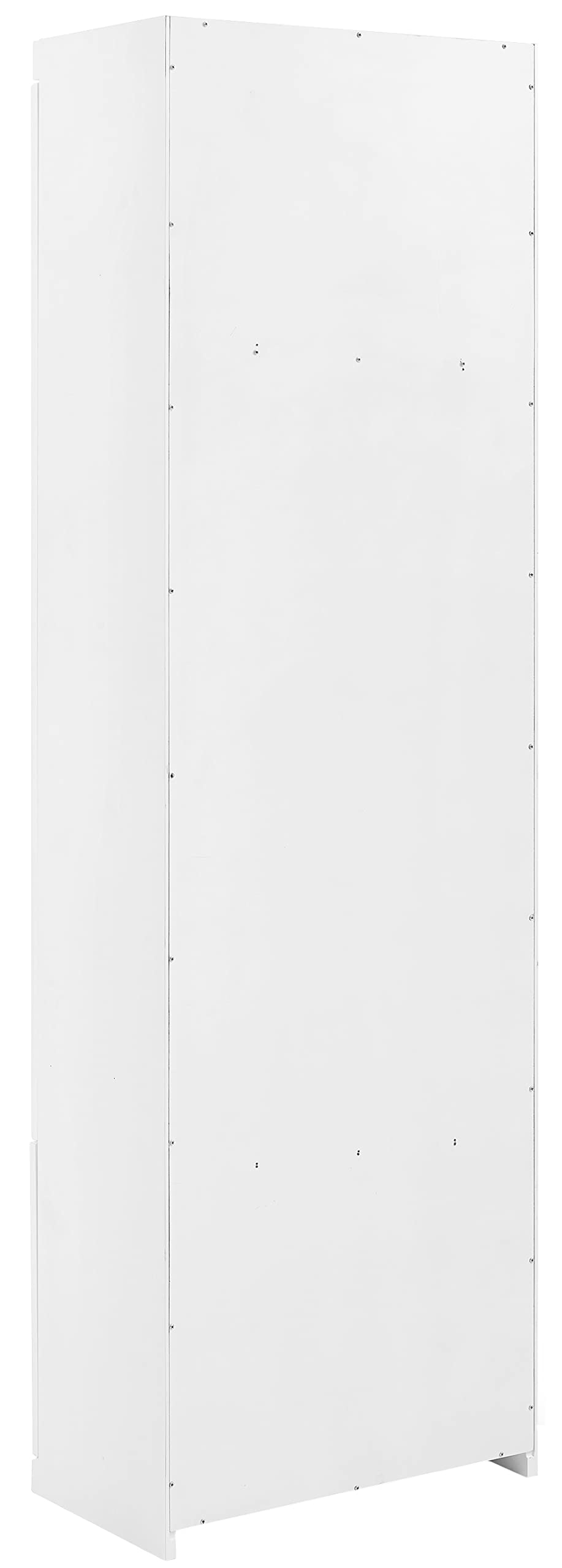 Crosley Furniture Harper Convertible Storage Cabinet with Coat Rack Hooks for Hanging, White - Image 15