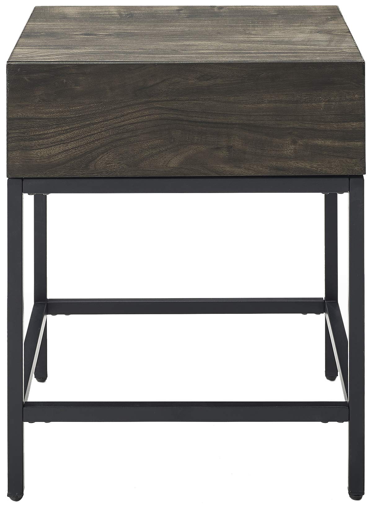 Crosley Furniture Jacobsen Small Side End Table with Storage Drawer for Living Room, Brown Ash - Image 4