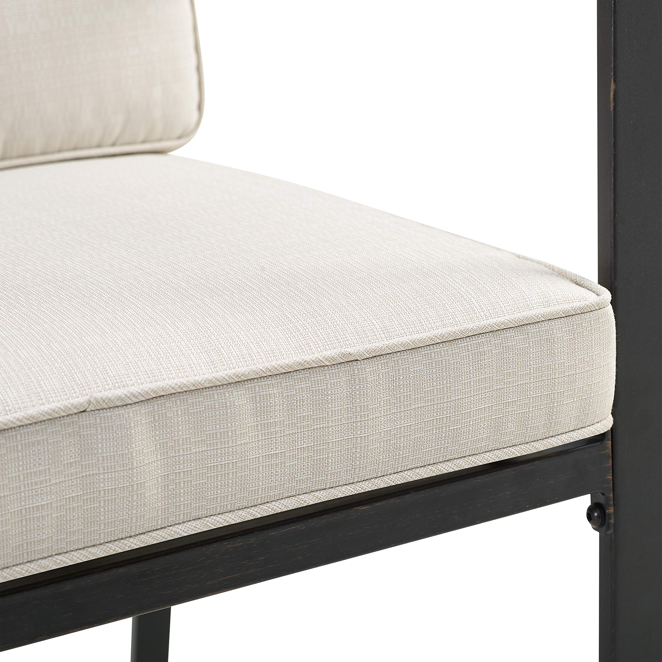 Crosley Furniture Kaplan 2-Piece Outdoor Chair Set, Dining Patio Chairs for Deck, Backyard, Oiled Bronze with Oatmeal Cushions - Image 10