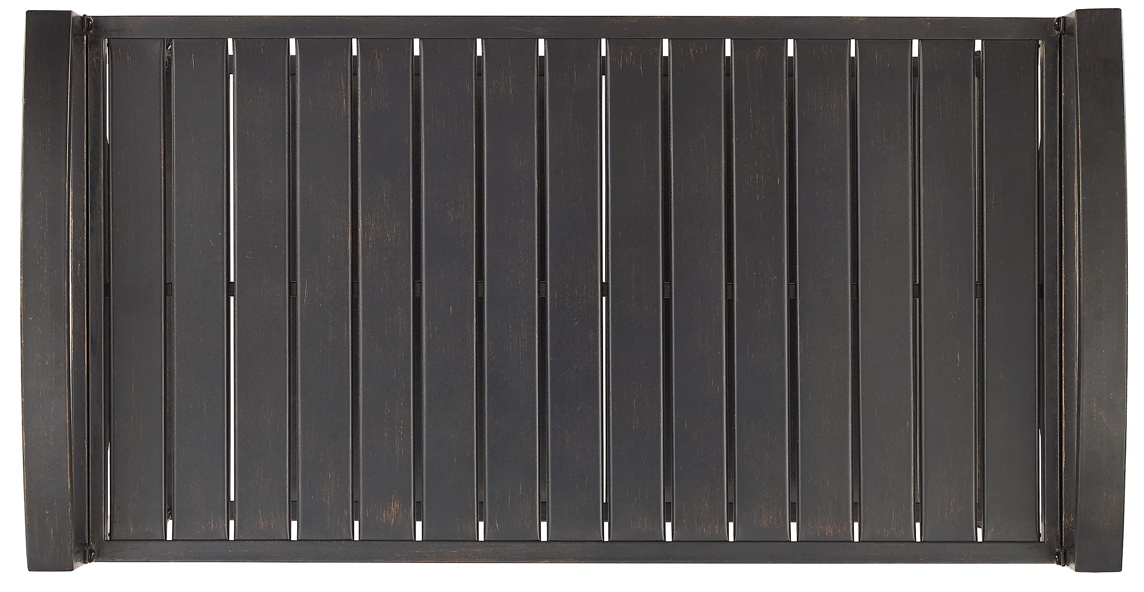 Crosley Furniture Kaplan Rolling Metal Outdoor Bar Cart for Backyard, Pool, Patio, Deck, Oil-Rubbed Bronze - Image 3