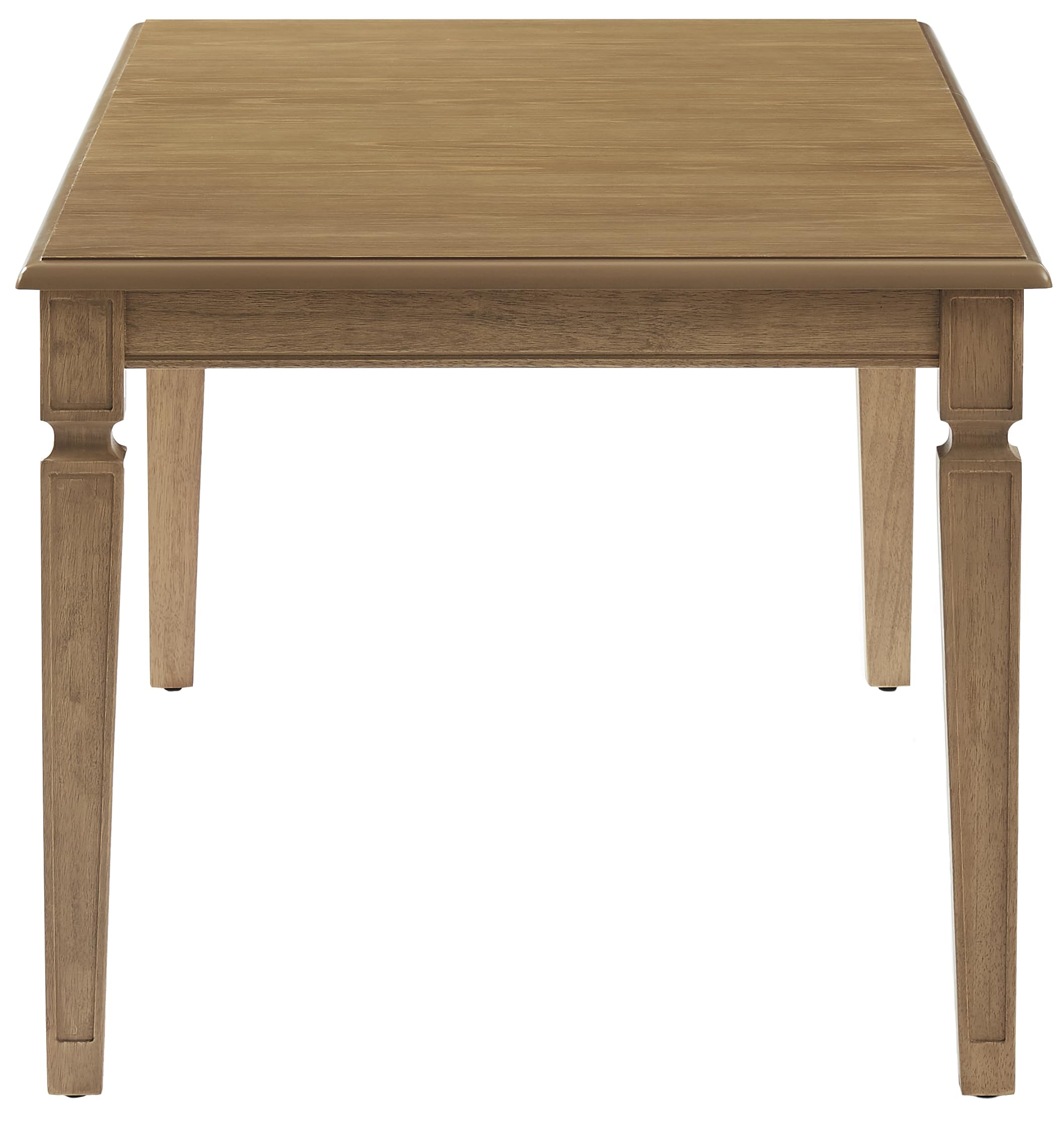 Crosley Furniture Katia Traditional Wood Dining Room Table with Leaf Extension, Kitchen Tables, Driftwood - Image 8