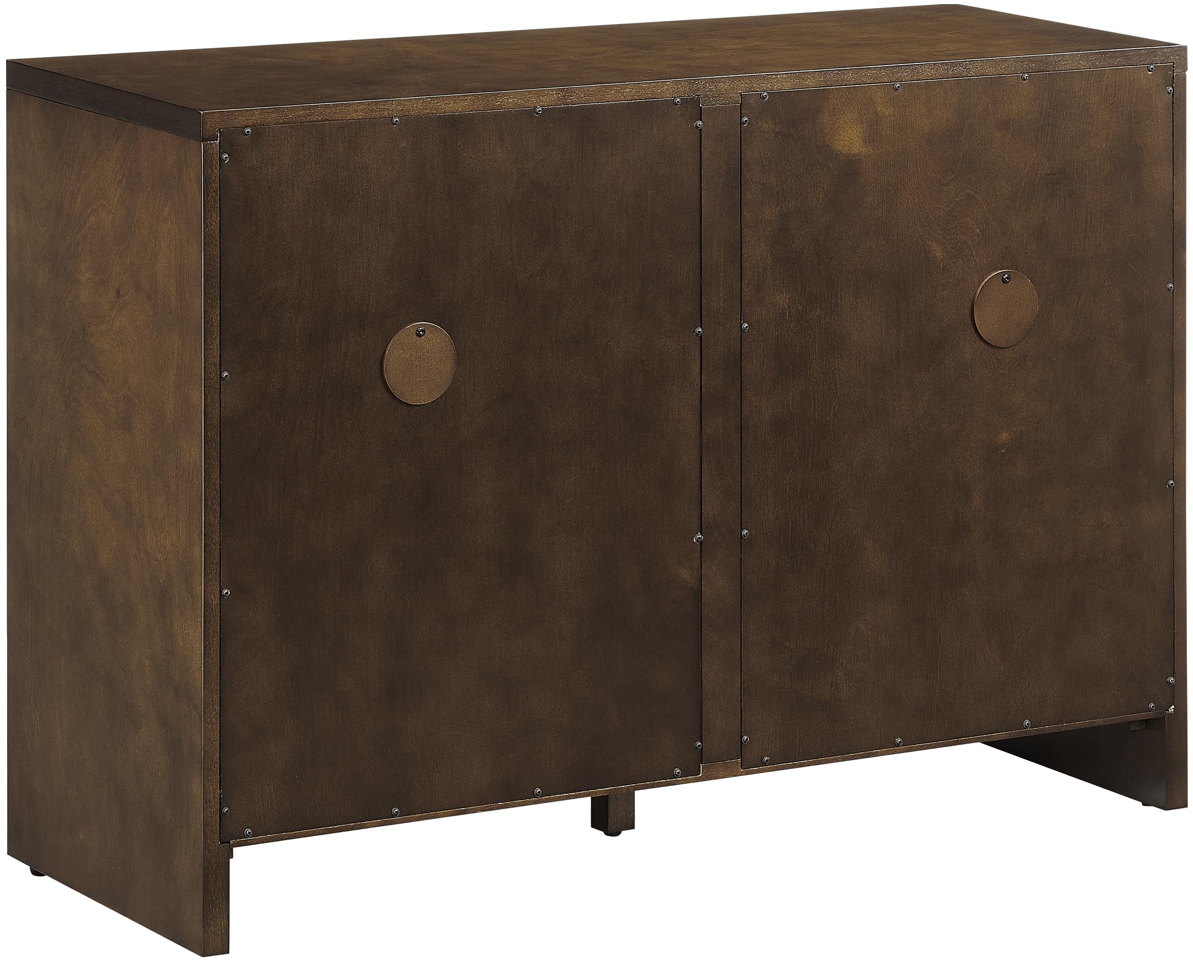 Crosley Furniture Kenji Media Console, Record Player Stand with Vinyl Storage, Modern Home Organizer, Dark Brown - Image 11