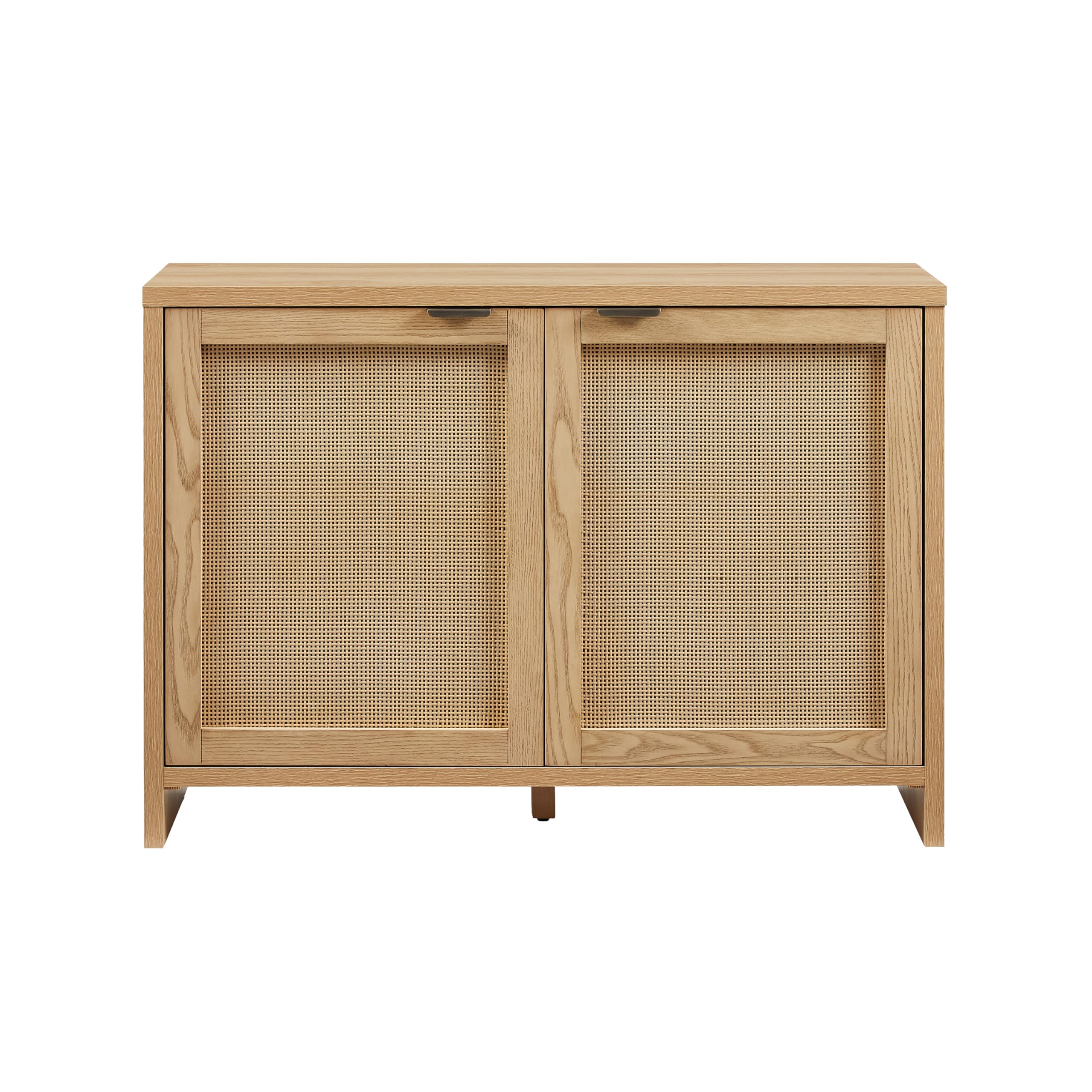 Crosley Furniture Kenji Record Player Cabinet with Vinyl Storage, Media Stand, Modern Home Organizer, Ash - Image 12