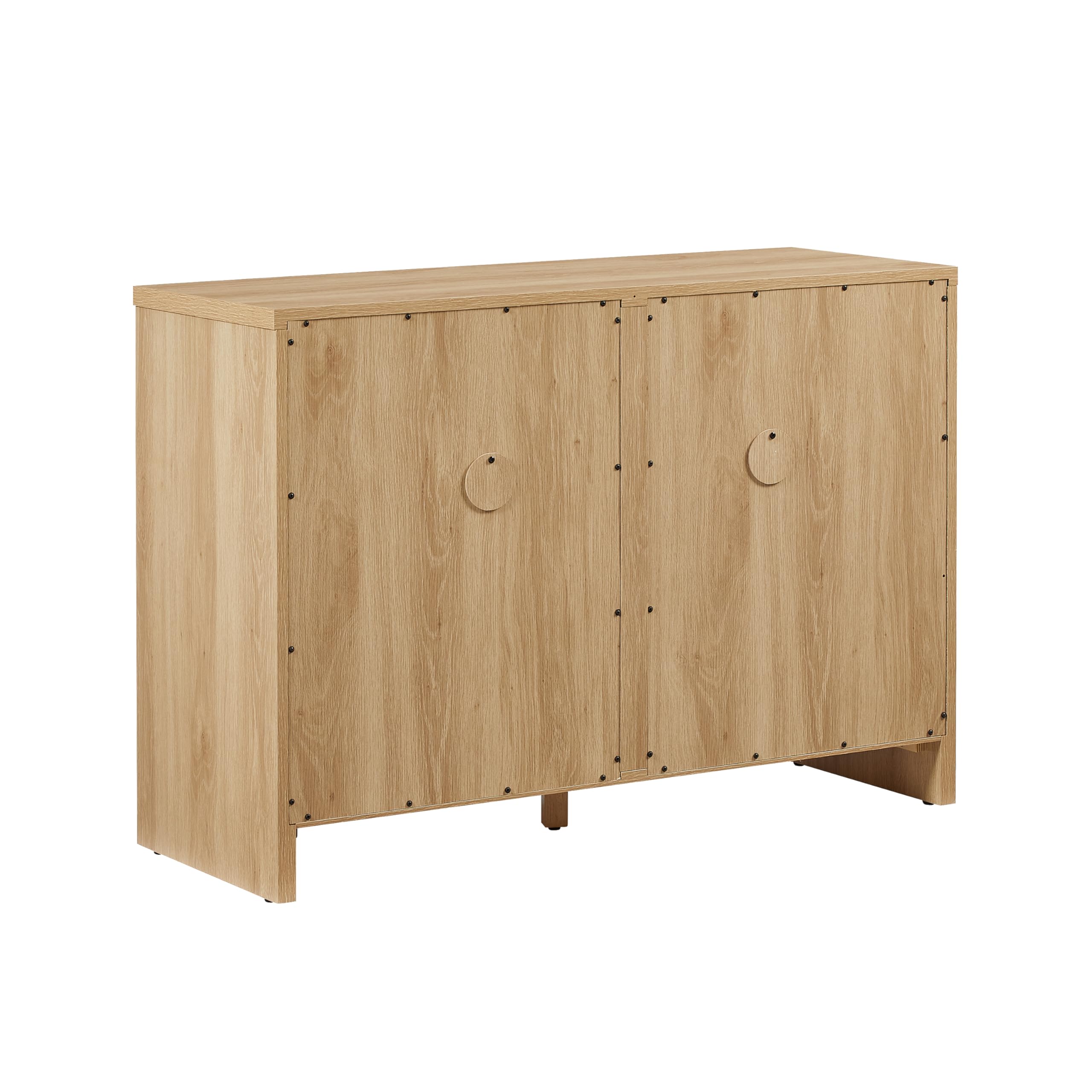 Crosley Furniture Kenji Record Player Cabinet with Vinyl Storage, Media Stand, Modern Home Organizer, Ash - Image 14