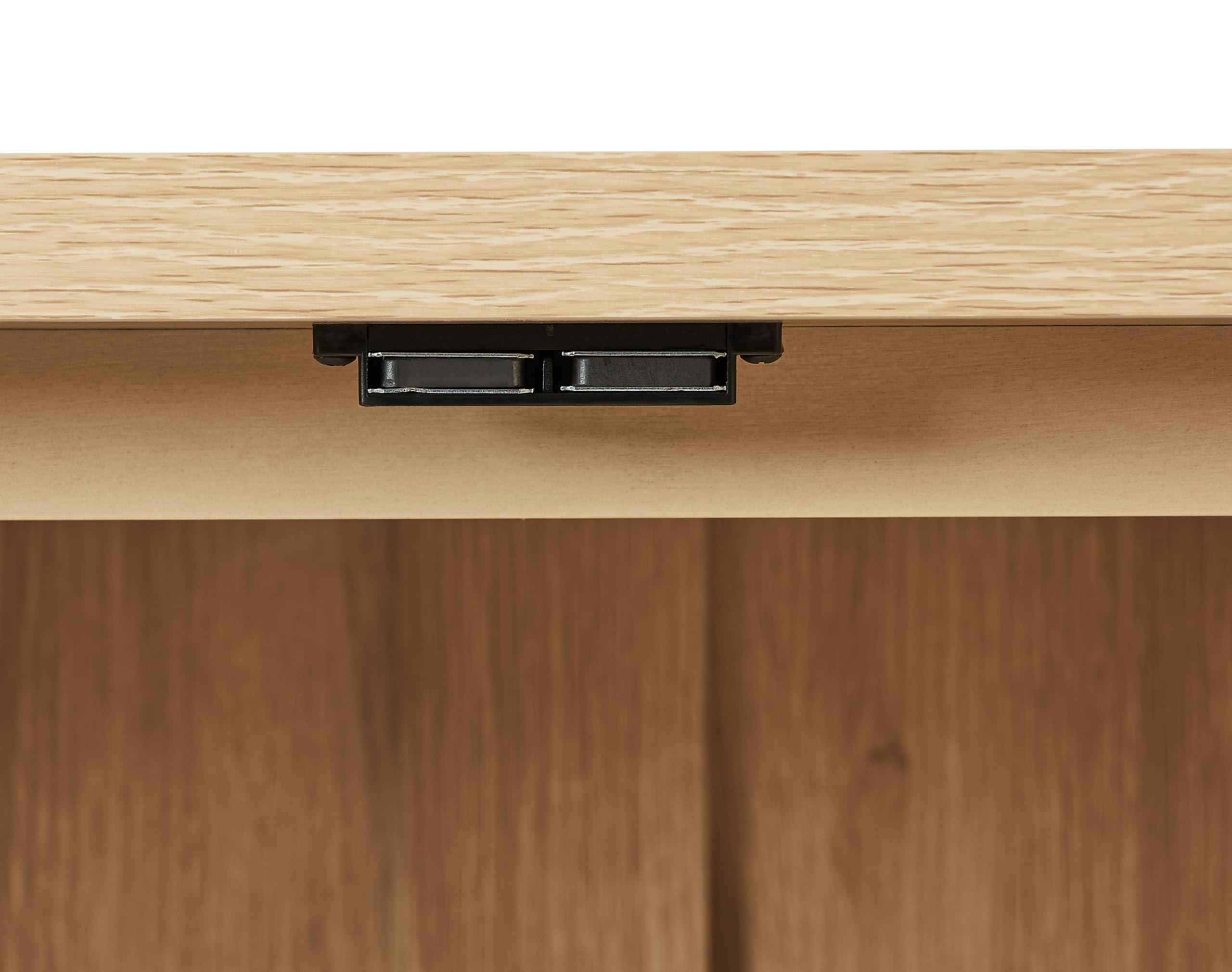 Crosley Furniture Kenji Record Player Cabinet with Vinyl Storage, Media Stand, Modern Home Organizer, Ash - Image 15