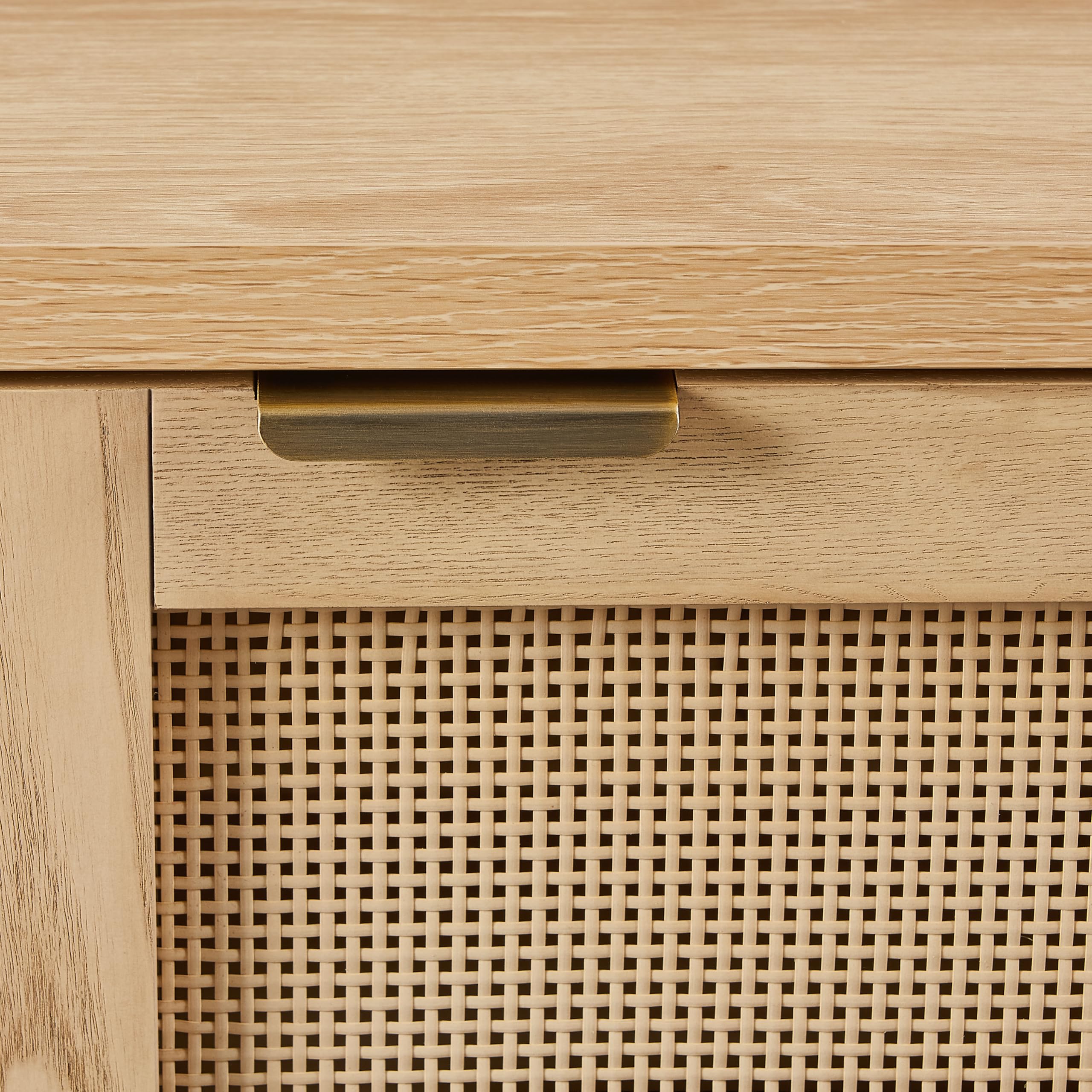 Crosley Furniture Kenji Record Player Cabinet with Vinyl Storage, Media Stand, Modern Home Organizer, Ash - Image 19