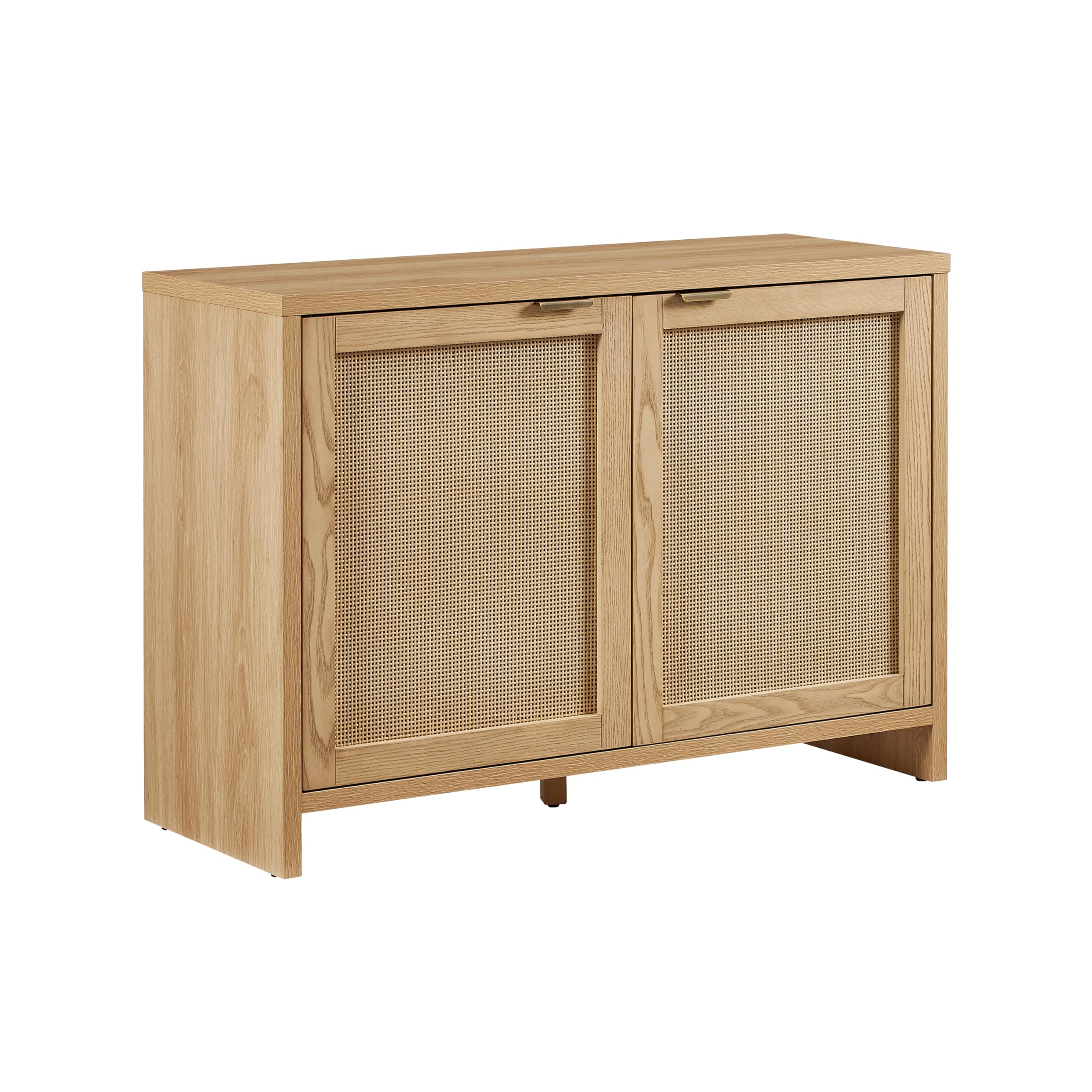 Crosley Furniture Kenji Record Player Cabinet with Vinyl Storage, Media Stand, Modern Home Organizer, Ash - Image 4