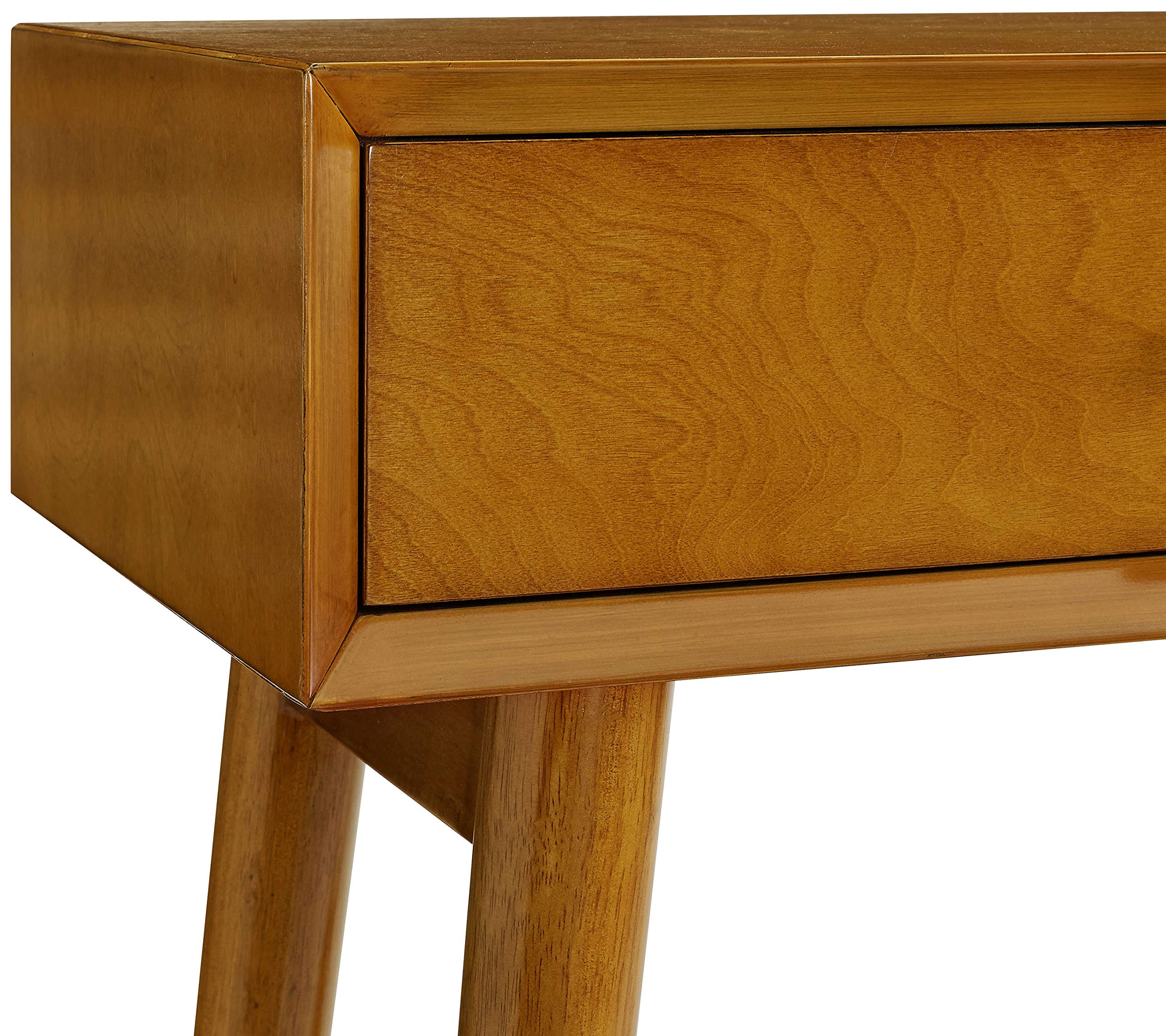 Crosley Furniture Landon Sofa Console Table with Drawers and Shelf for Hall, Entryway, or Living Room, Acorn - Image 11