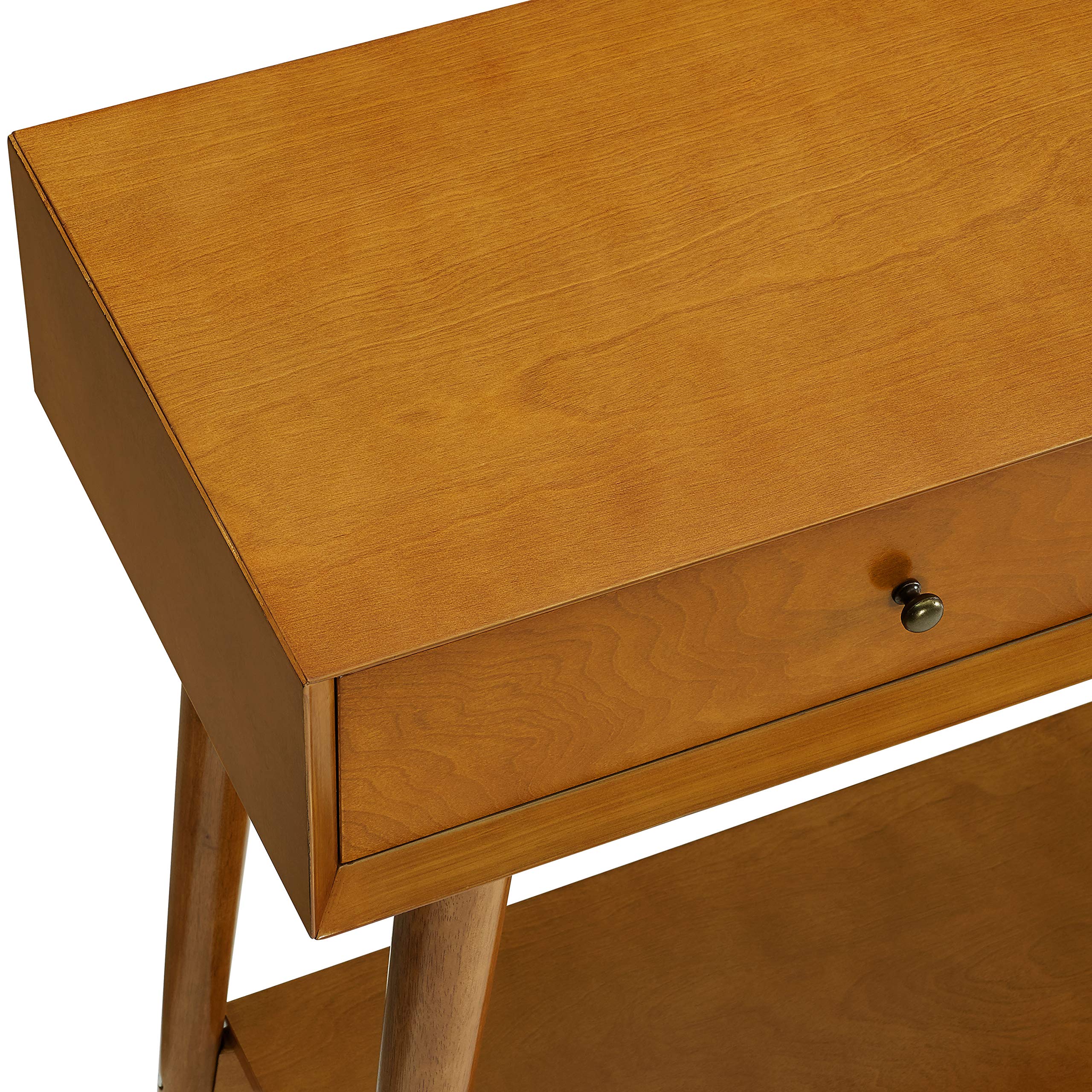 Crosley Furniture Landon Sofa Console Table with Drawers and Shelf for Hall, Entryway, or Living Room, Acorn - Image 12