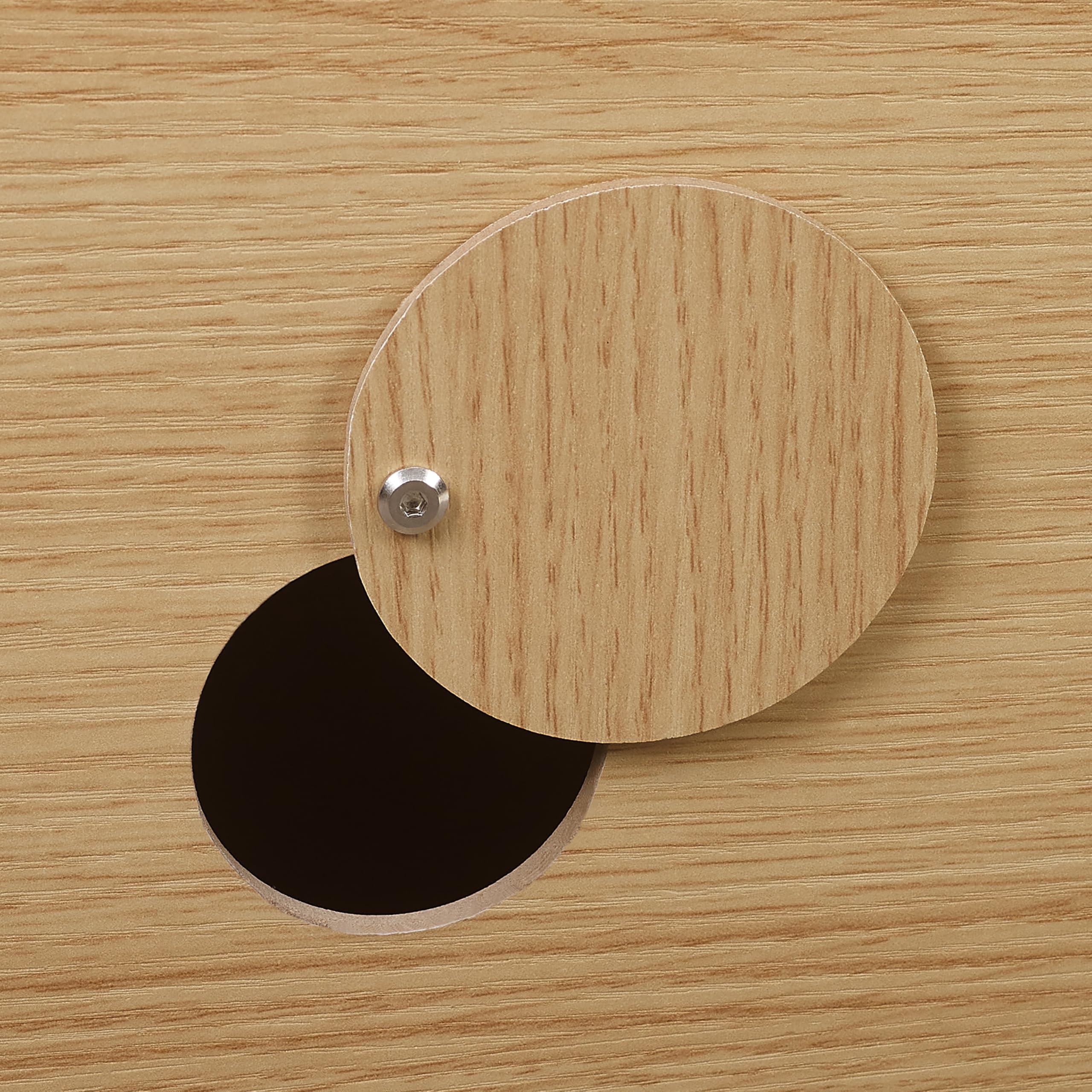 Crosley Furniture Marco 3-Piece Modern Entertainment Center, TV Stand Console, Storage Cabinets and Shelves, Ash - Image 11