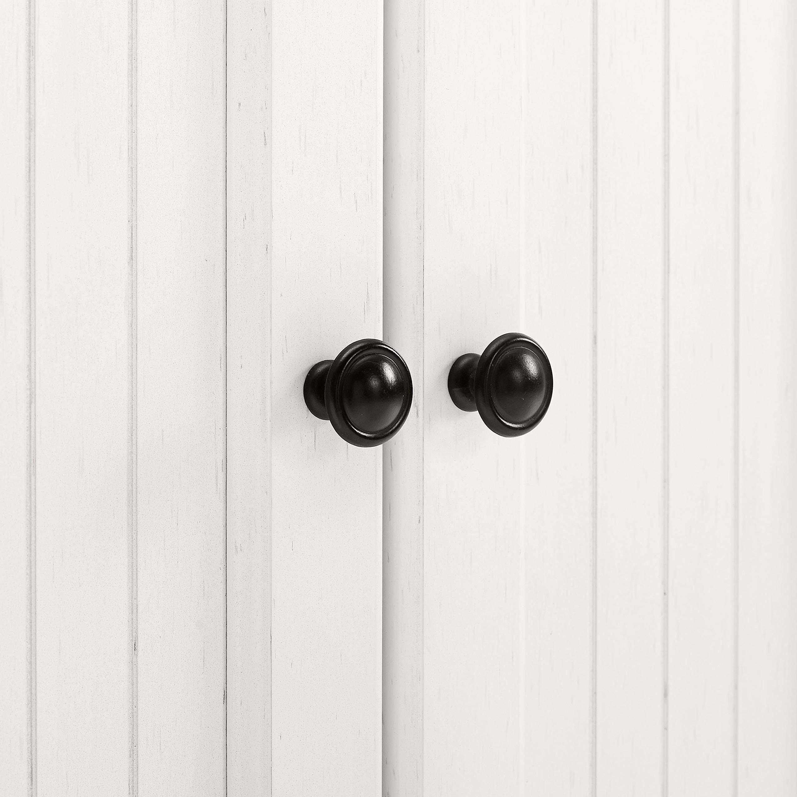 Crosley Furniture Seaside Accent Storage Cabinet, Bar, Buffet for Kitchen, Living Room, or Entryway, White - Image 15