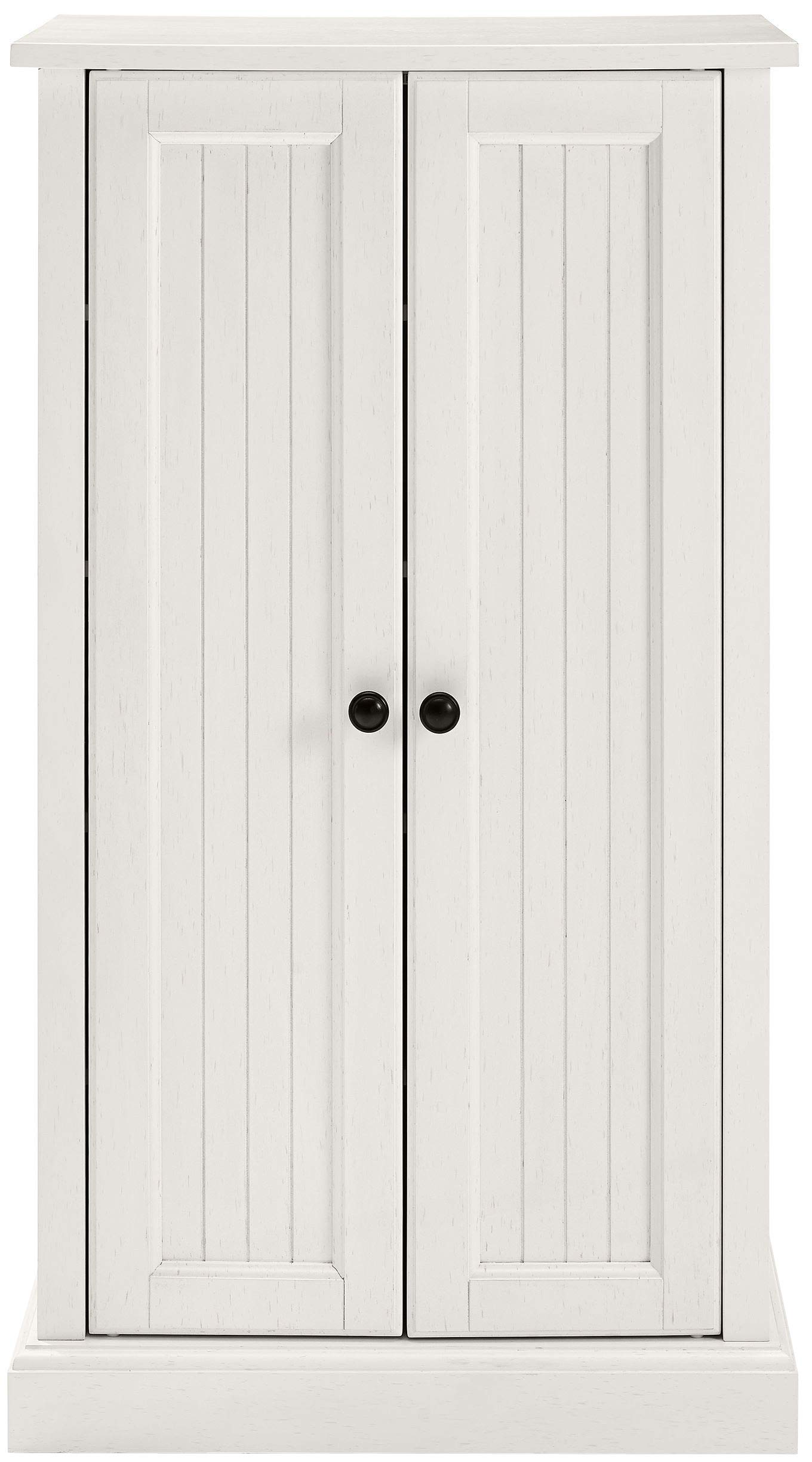 Crosley Furniture Seaside Accent Storage Cabinet, Bar, Buffet for Kitchen, Living Room, or Entryway, White - Image 4