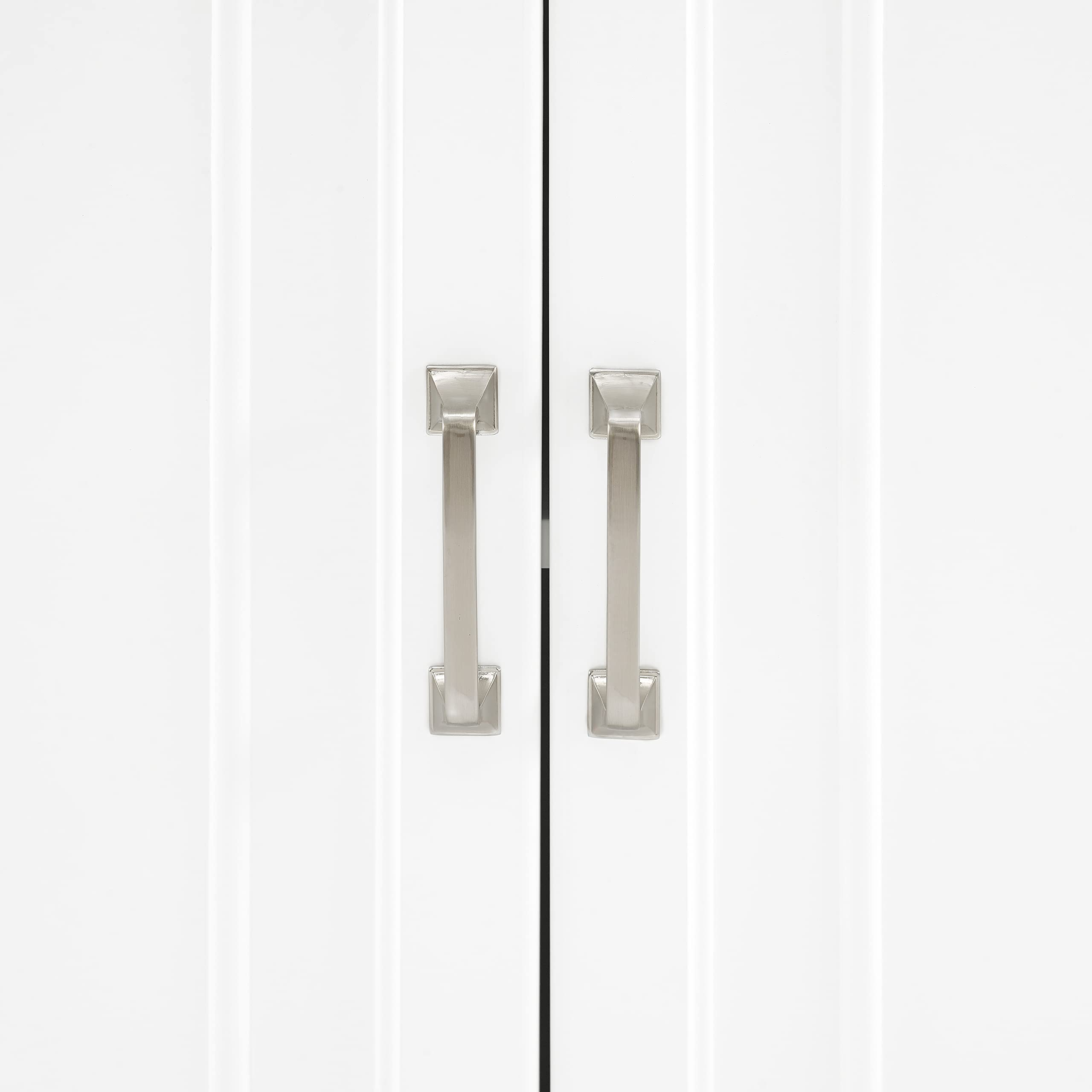 Crosley Furniture Stanton Traditional Sideboard Buffet Cabinet with Storage, White - Image 10