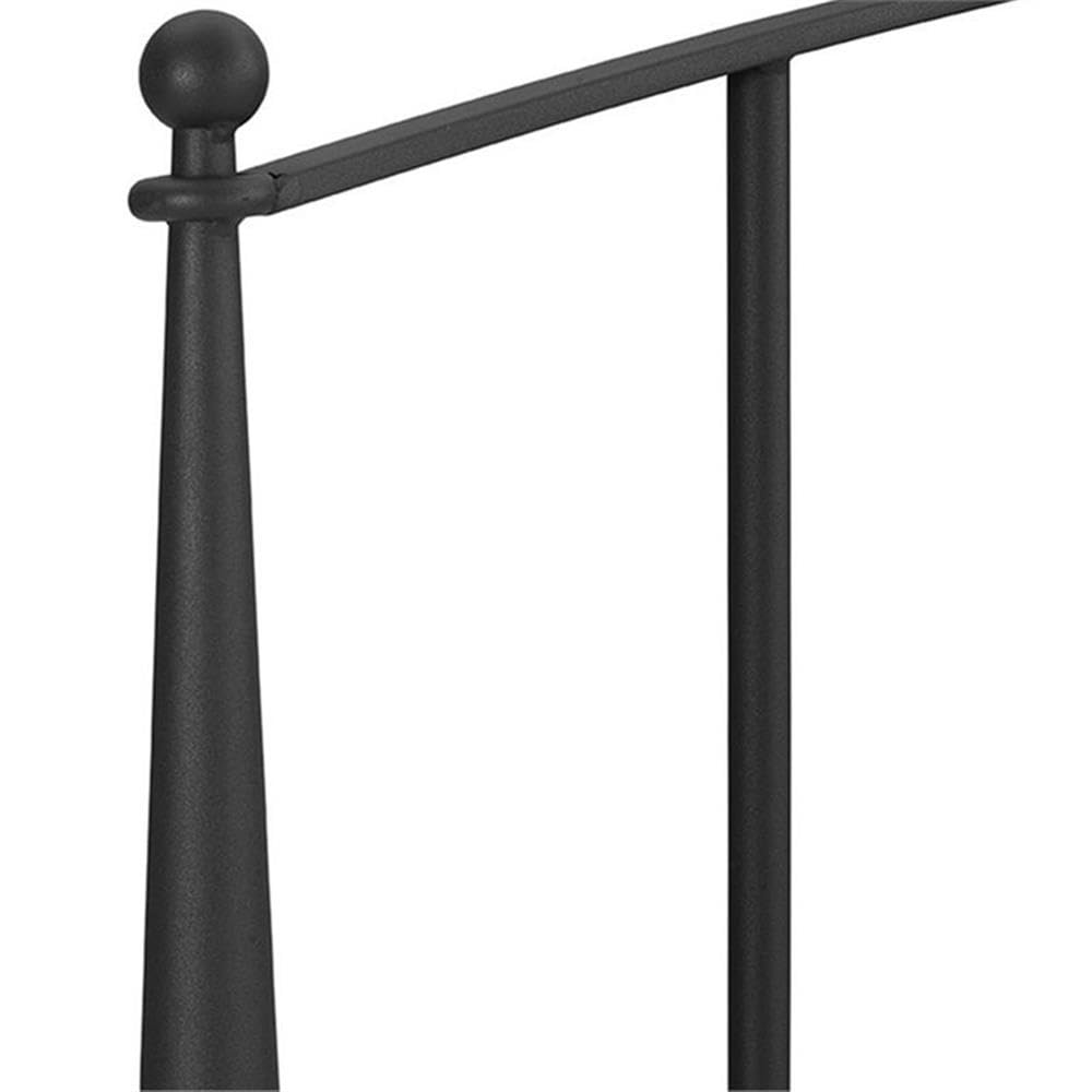 Crosley Furniture Whitney Bed Headboard, Black, King - Image 5