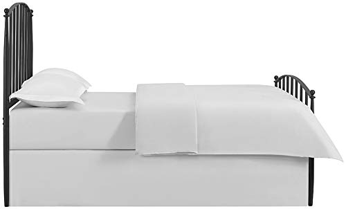 Crosley Furniture Whitney Bed Set, Black, Queen - Image 5